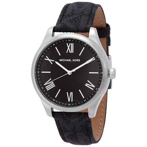 michael kors benning watch|Oversized Benning Black.